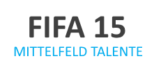 FIFA 15 Mittelfeld Talente: Die besten Mittelfeldspieler