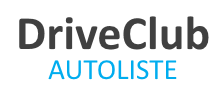 DriveClub alle Fahrzeuge in Autoliste