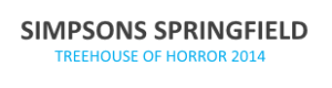 Treehouse of Horror Halloween 2014 Update in Simpsons Springfield