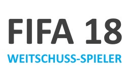 Die besten Weitschuss-Spieler in FIFA 18