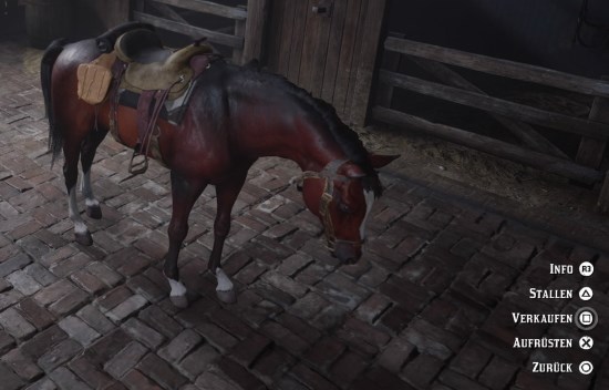 Red Dead Online Pferd verkaufen