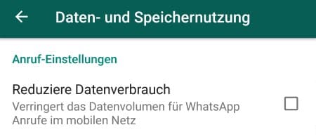 WhatsApp Sprachqualität verbessern