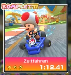 Zeitfahren in Mario Kart Tour