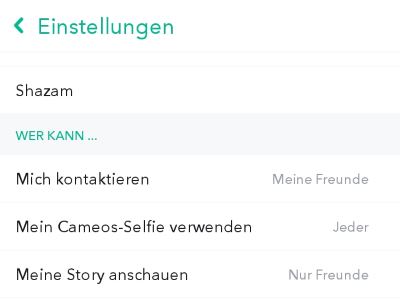 Snapchat Cameos ändern
