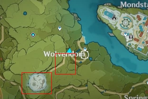Wolfshaken finden