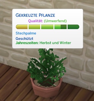 Sims 4 Pflanzen-Qualität verbessern