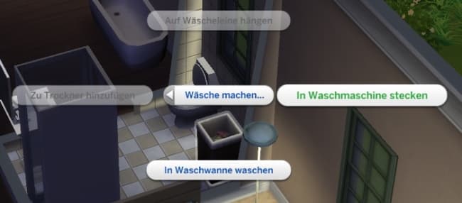 Waschmaschine in Sims 4