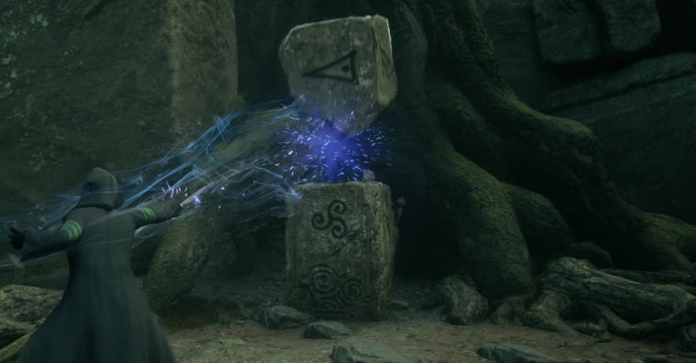 Merlins Rätsel Steine drehen
