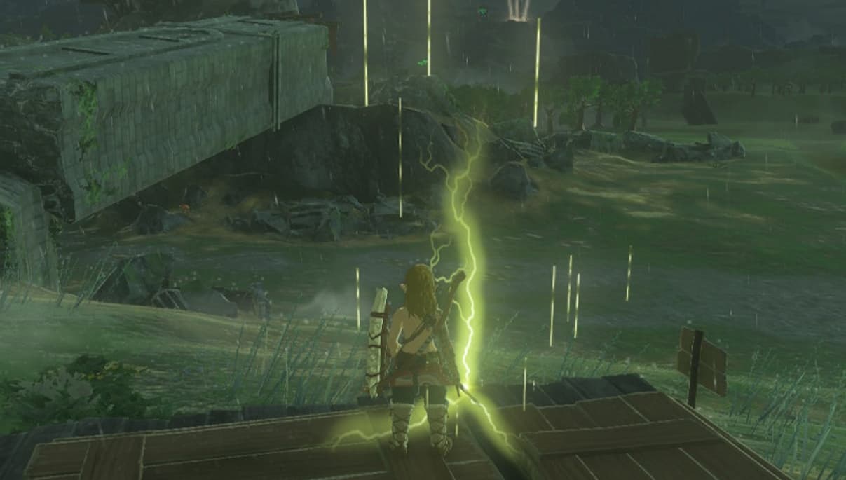 Zelda Tears of the Kingdom Gewitter