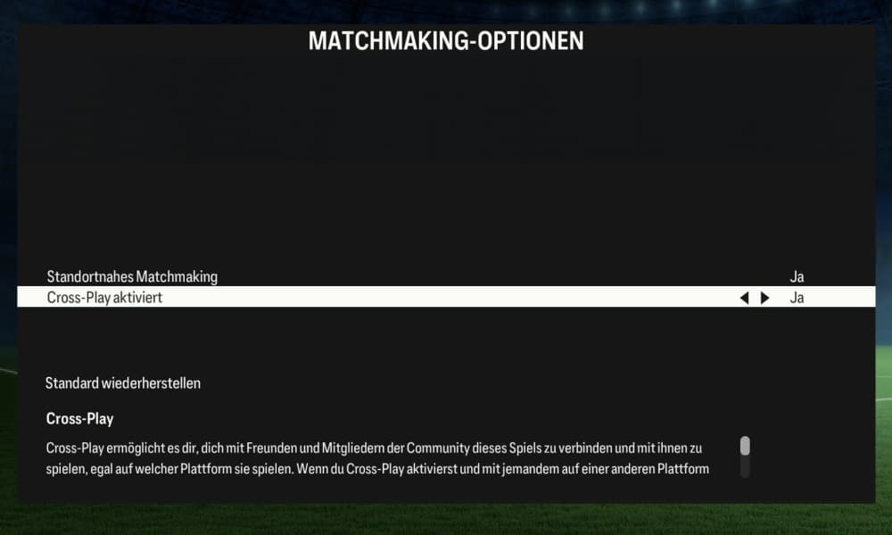 EA FC 24 Crossplay funktioniert nicht